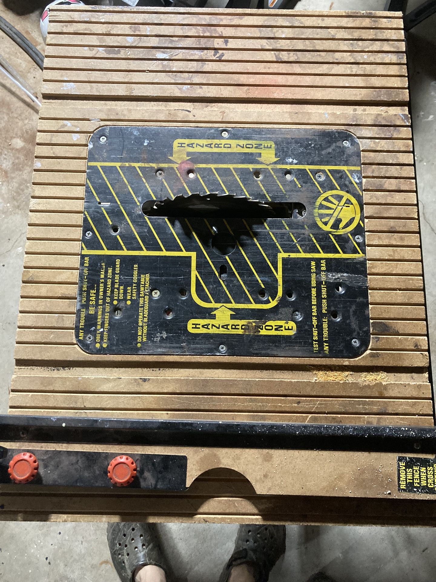Portable Table Saw