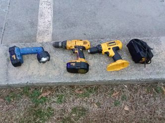 DeWalt 18 Volt Drill Works