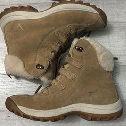 Timberland Snow Boot Sherpa Lined Suede
