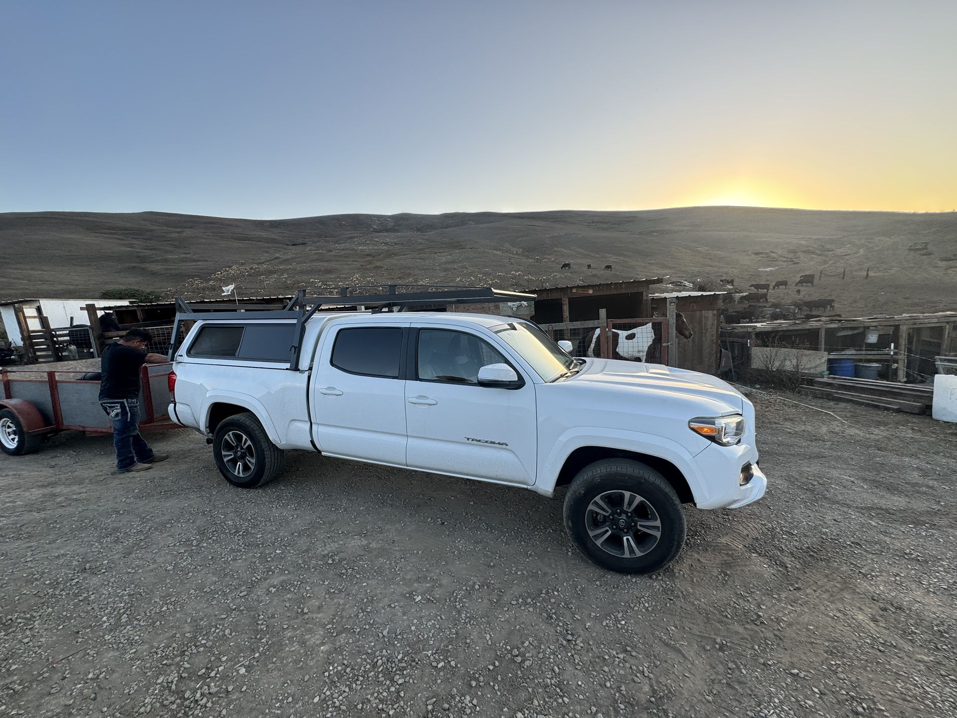 Square Pipe Lumber Rack For Camper For Toyota Tacoma 4 Doors 6 Ft Bed