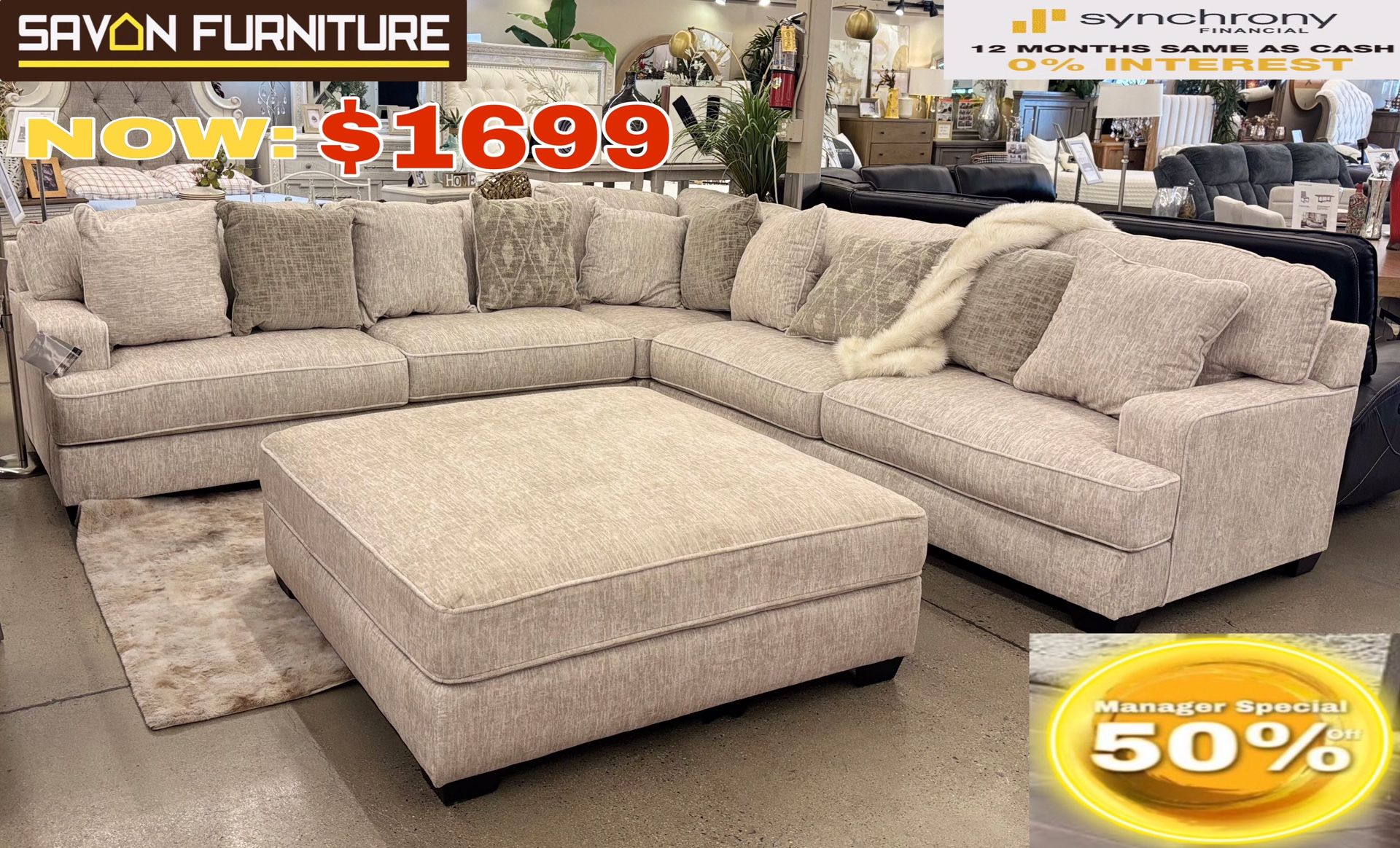 Beautiful Sectional 