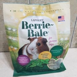 Brand New Lafeber's Mint Timothy Hay for Guinea Pigs,1 lb.