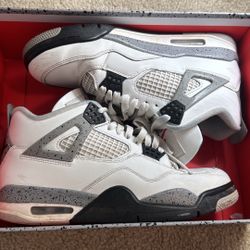 Jordan 4 White Cements
