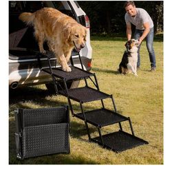 Dog stairs for the car