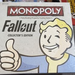 Fallout Sealed Monopoly Board Game & Super Natural Board Game.