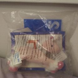 2001 Animal Alley Darla Pink Unicorn Plush Stuffed Toys R Us McDonald's Toy #2 Sealed