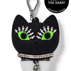 Cat Sanitizer Holder (Glows in the dark)