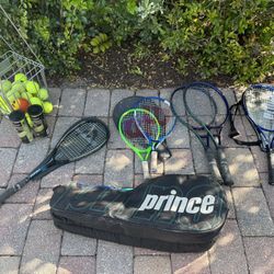 Full Set Of Tennis rackets 