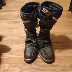 Dirt bike boots size 12
