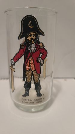 Mc donalds collectable captian Crook glass