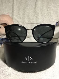 Authentic Armani Exchange AX 4068S Sunglasses black like new