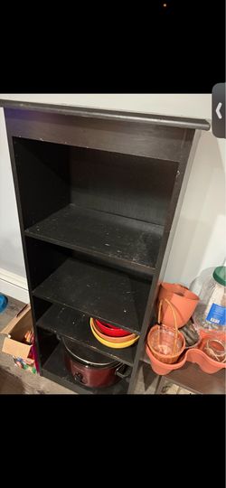 Wood storage shelf’s/ bookcase