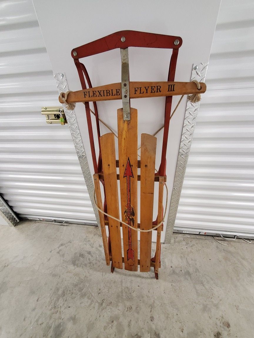 Flexible Flyer III Sled