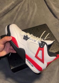 Jordan 4 retro “cement red”