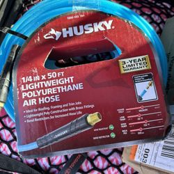 Air Hose Husky 1/4”x50’ 