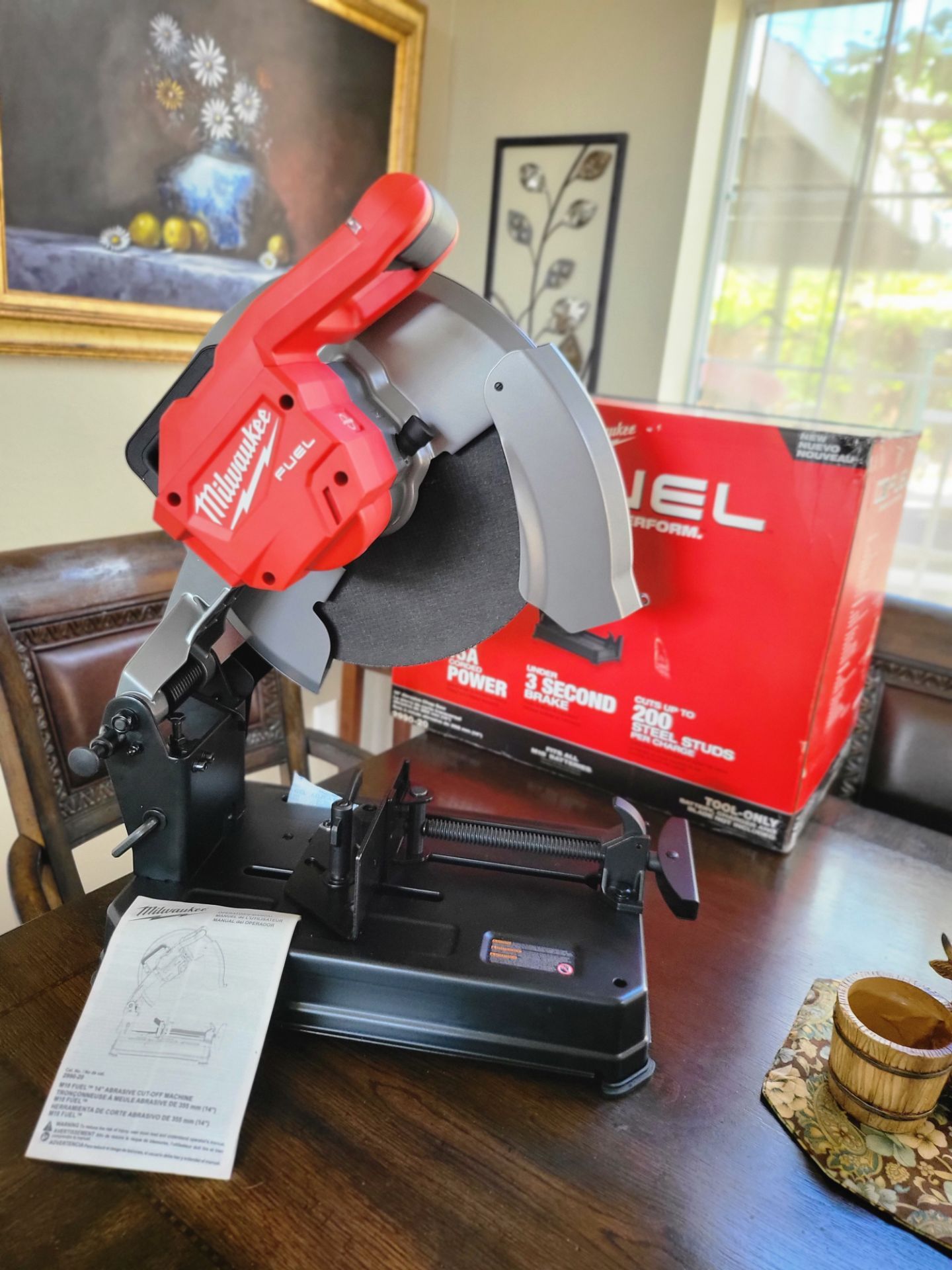 Milwaukee brand new M18 FUEL 18-Volt Lithium-Ion Brushless Cordless 14 in. Abrasive Cut-Off Saw (Tool-Only)