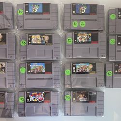 Super Nintendo SNES Games For Sale