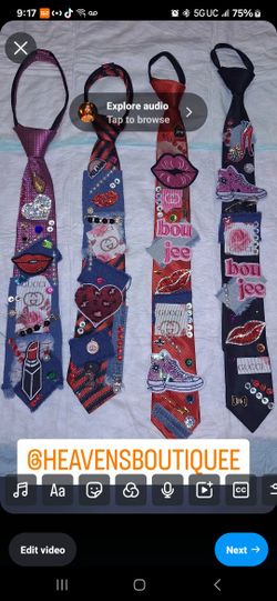 Womens N Lil Girl's Neck Ties 👔