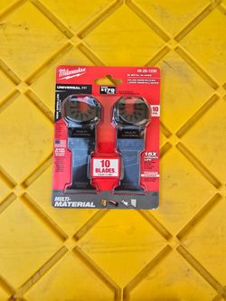 Milwaukee
1-3/8 in. Titanium Bi-Metal Universal Fit Wood and Metal Cutting Multi-Tool Oscillating Blade (10-Pack)