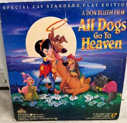 All Dogs Go to Heaven 2 disc (Laserdisc) special cab standard play edition