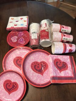 Valentine’s party supplies