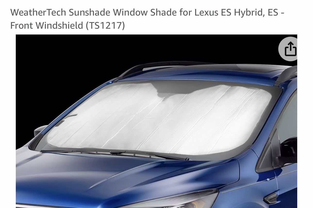 Weather Tech  Windshield Shade Lexus ES 2019-2024