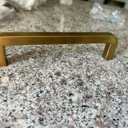 NEW Brushed Gold 5” Handle Pulls