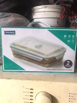 Glass Lock Food Storage Container