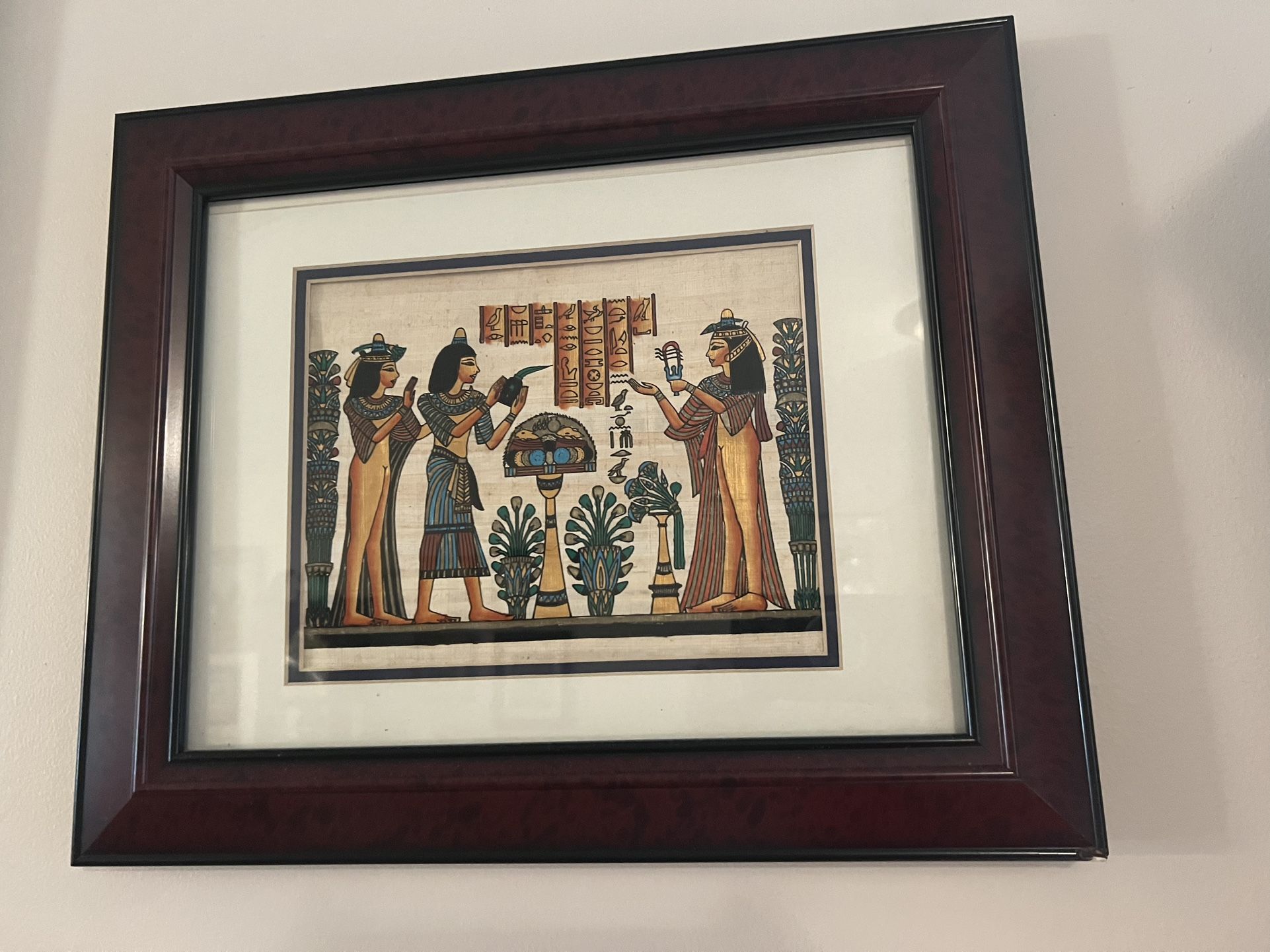 Egyptian Art On Frames