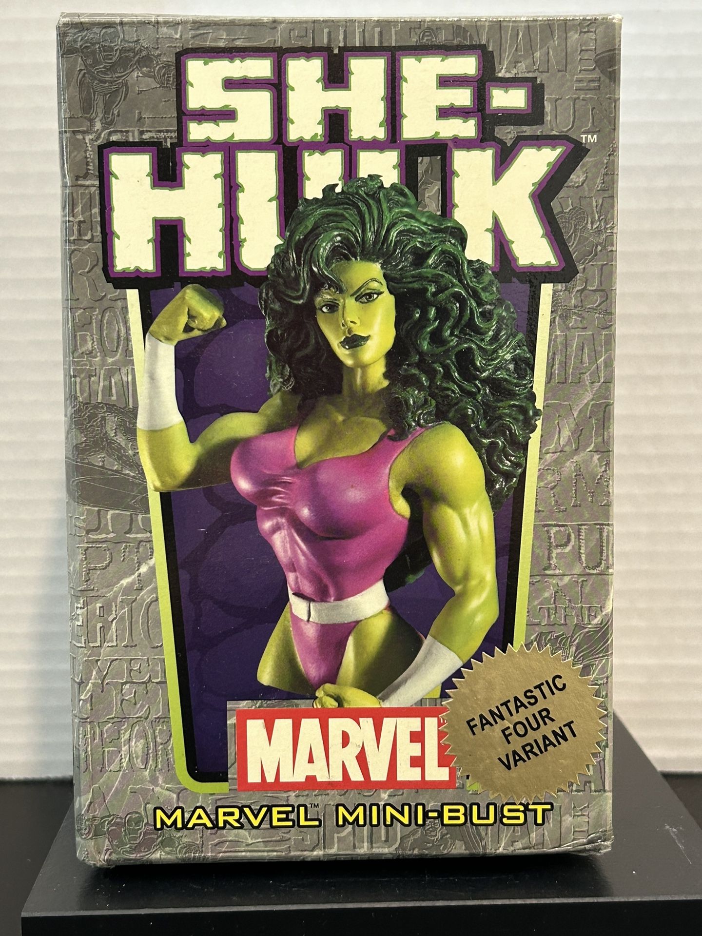 She Hulk FF4 Variant Bust Statue 2005 Fantastic Four Bowen Marvel