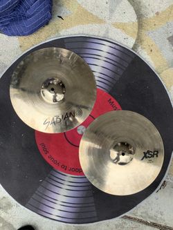 Sabian XSR Series 14” Hi Hat Drum Cymbals BRAND NEW Retails for $299