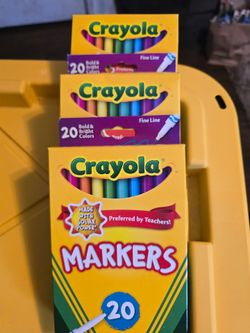 Crayola Super Tips 20 markers