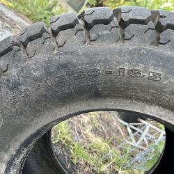 Bobcat Skid Steer Tires 33x 15.50   16.5