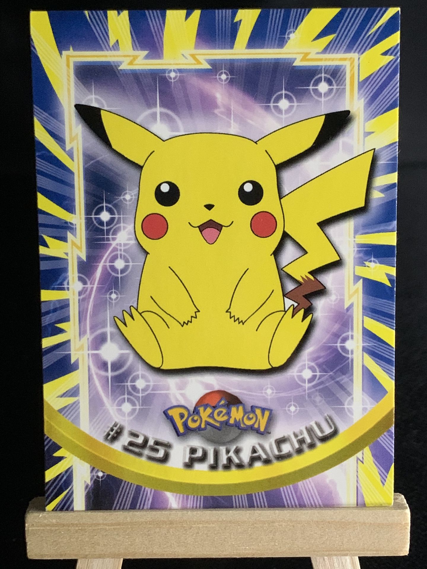 Pokémon Card | PIKACHU | #25 | Topps | Non HOLO Rare | NM |