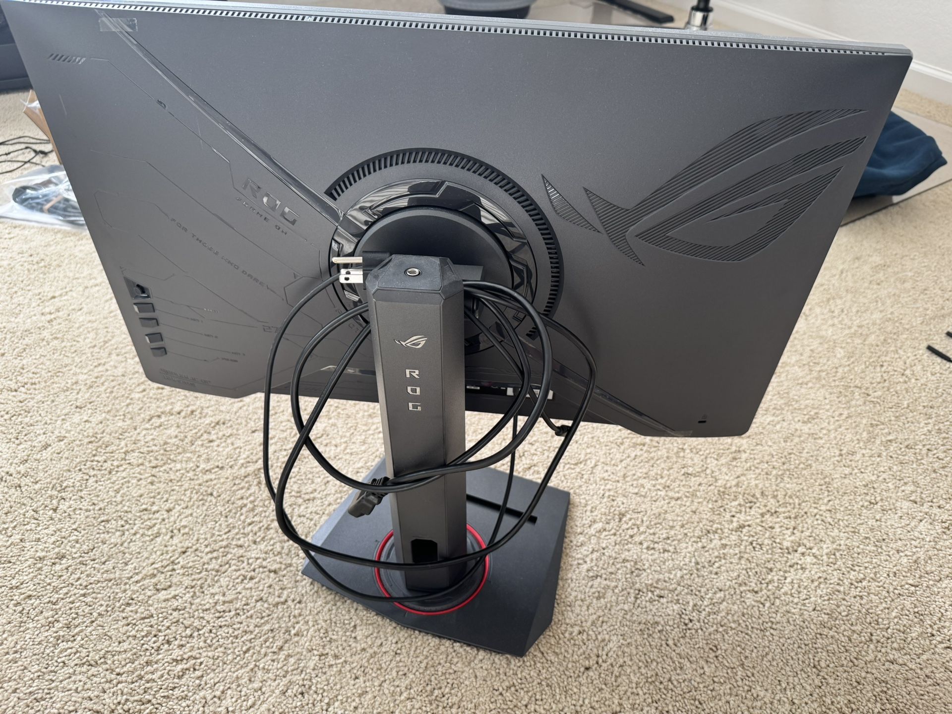 Asus ROG 27 Inch Monitor 160hz 4K