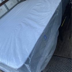 Queen Casper Mattress + Bed Frame – Like New