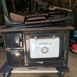 Antique Wood Cook stove 