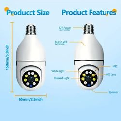 Security Camera - Light Bulb