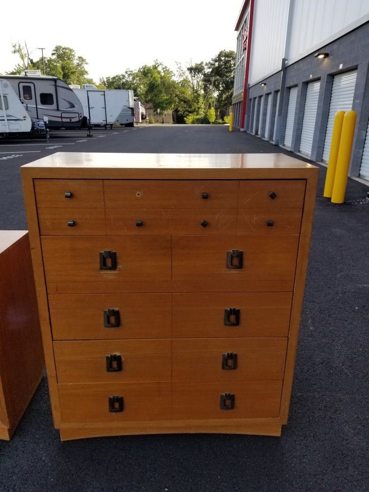 Vintage, Antique Morgan masterpiece furniture Chest.