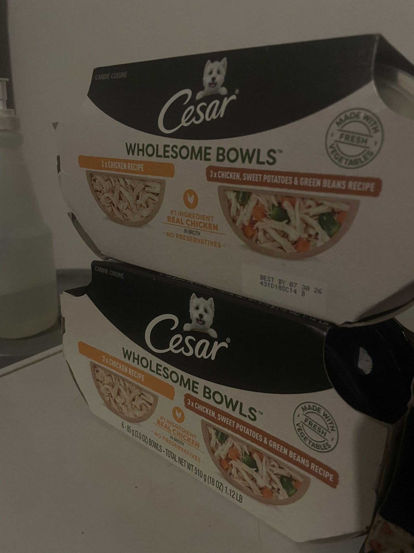Ceasar wholesome bowls 6pk