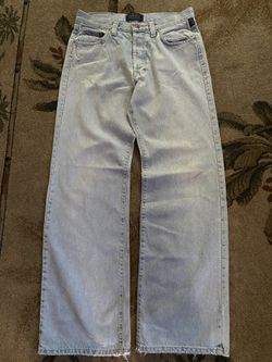 Nice Versace Light Blue Wash Denim Jeans