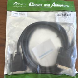 DVI to DVI cable by Rankie (JETech).