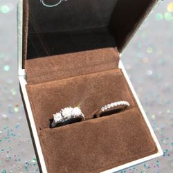 Engagement + Wedding Ring Set