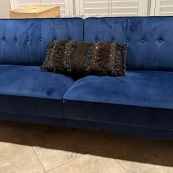 Couch/ Folds Out To Fotón Blue