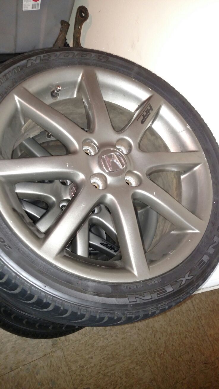Honda factory performance hfp 4x100 wheels
