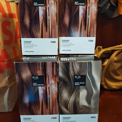 Permanent Hair Color  Kit.    ( IGK ) Color .