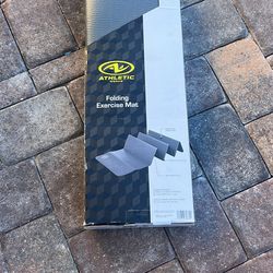 New exercise mat in box