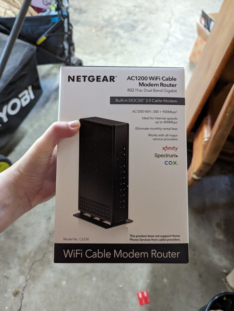Netgear Ac1200 Wifi Cable Modem Router