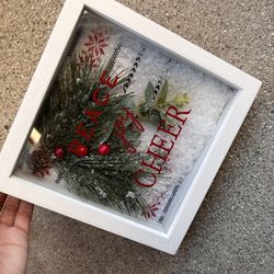 Christmas Wall Sign Hand Made