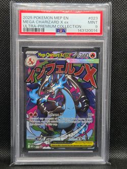 2025 Mega Evolution Promo PSA 9 Ultra Premium Charizard